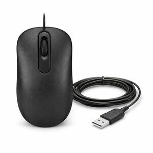Lenovo 100 Wired Optical Mouse – 1000 DPI, USB, 3 Buttons, New in Box